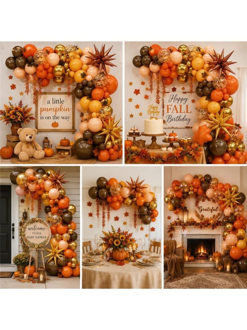 Fall Balloon Arch Kit - Picture 6 of 6